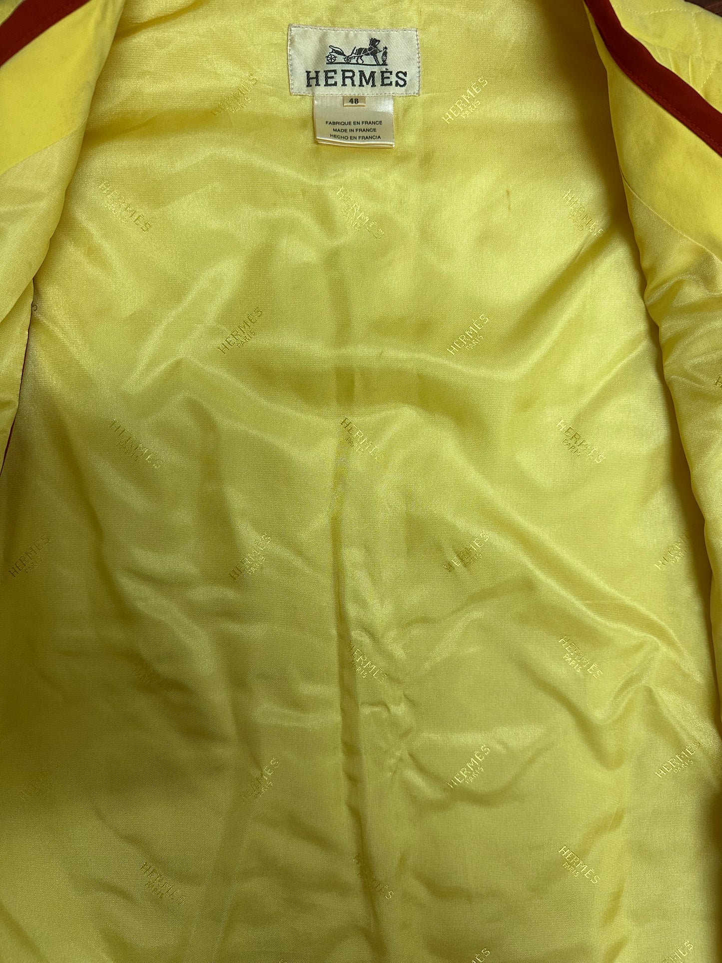 Gilet Trapuntato Hermès da Uomo - Taglia 48