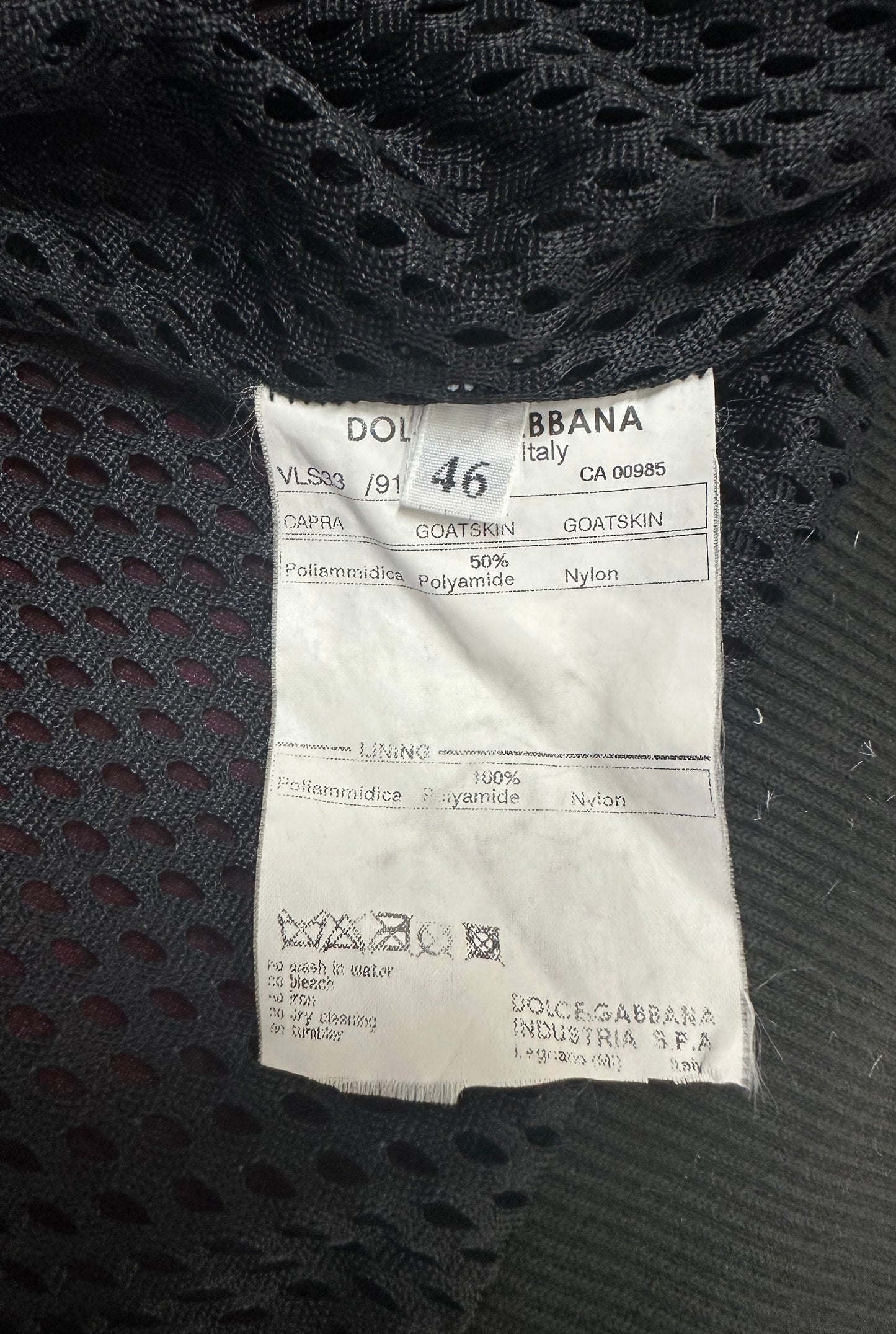 Giacca Sportiva Dolce & Gabbana – Size 46 M