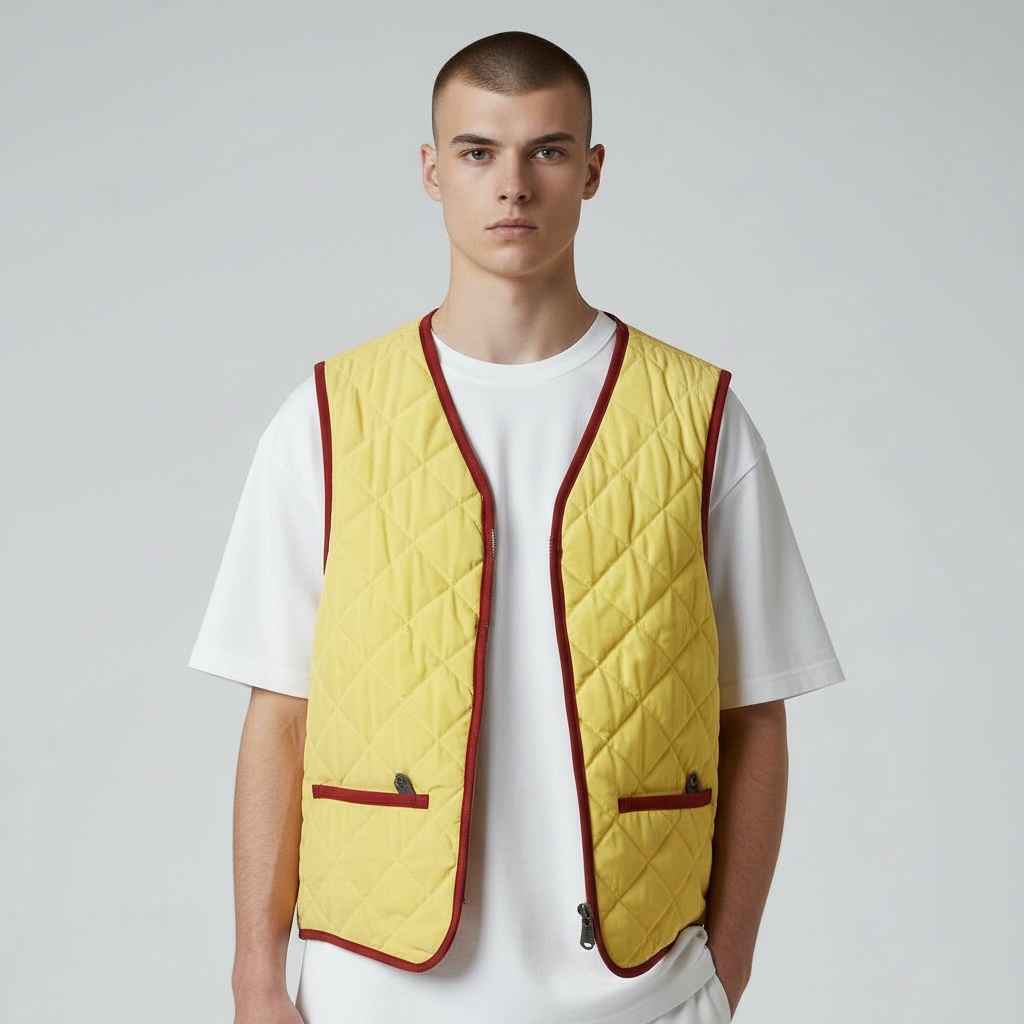 Gilet Trapuntato Hermès da Uomo - Taglia 48