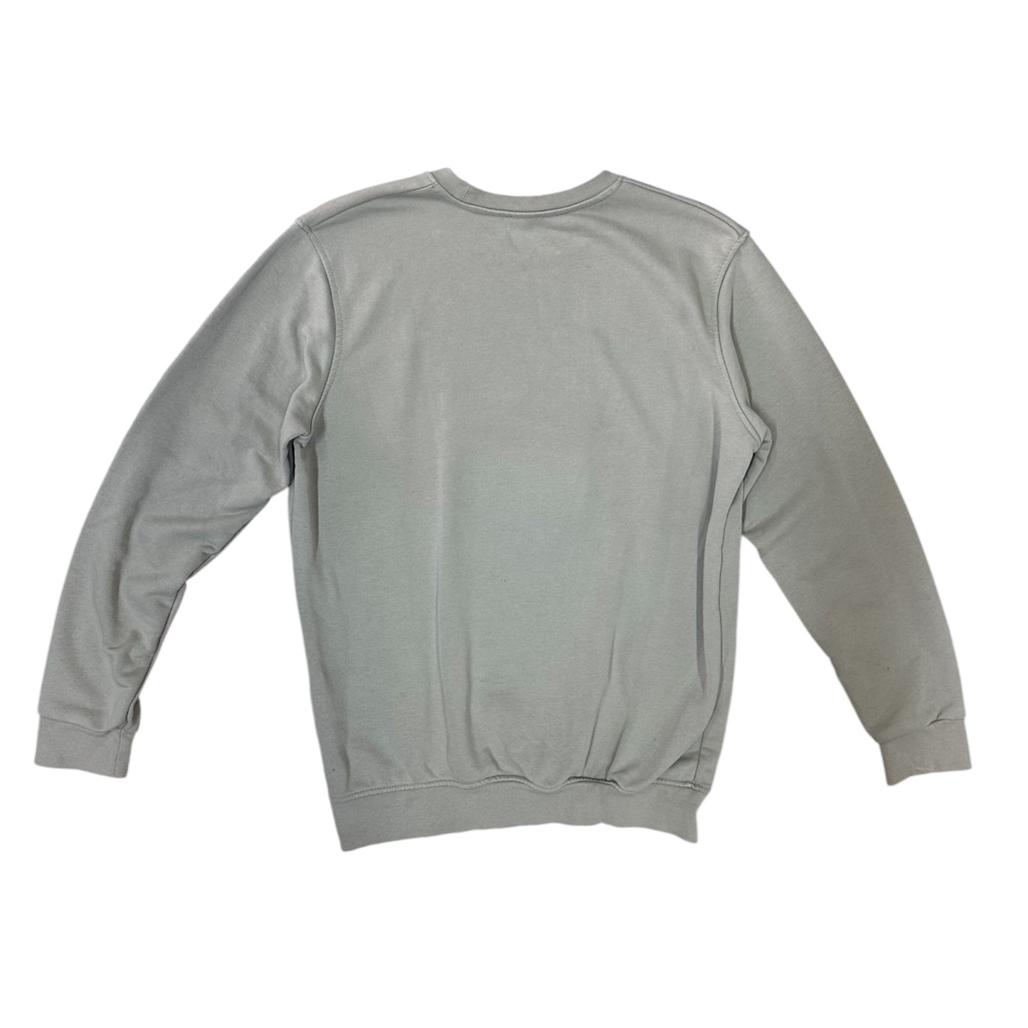 Felpa Girocollo Burberry in Cotone con Logo Quadrato Size M