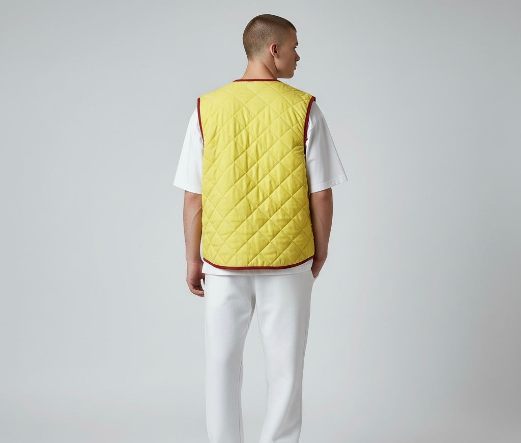 Gilet Trapuntato Hermès da Uomo - Taglia 48