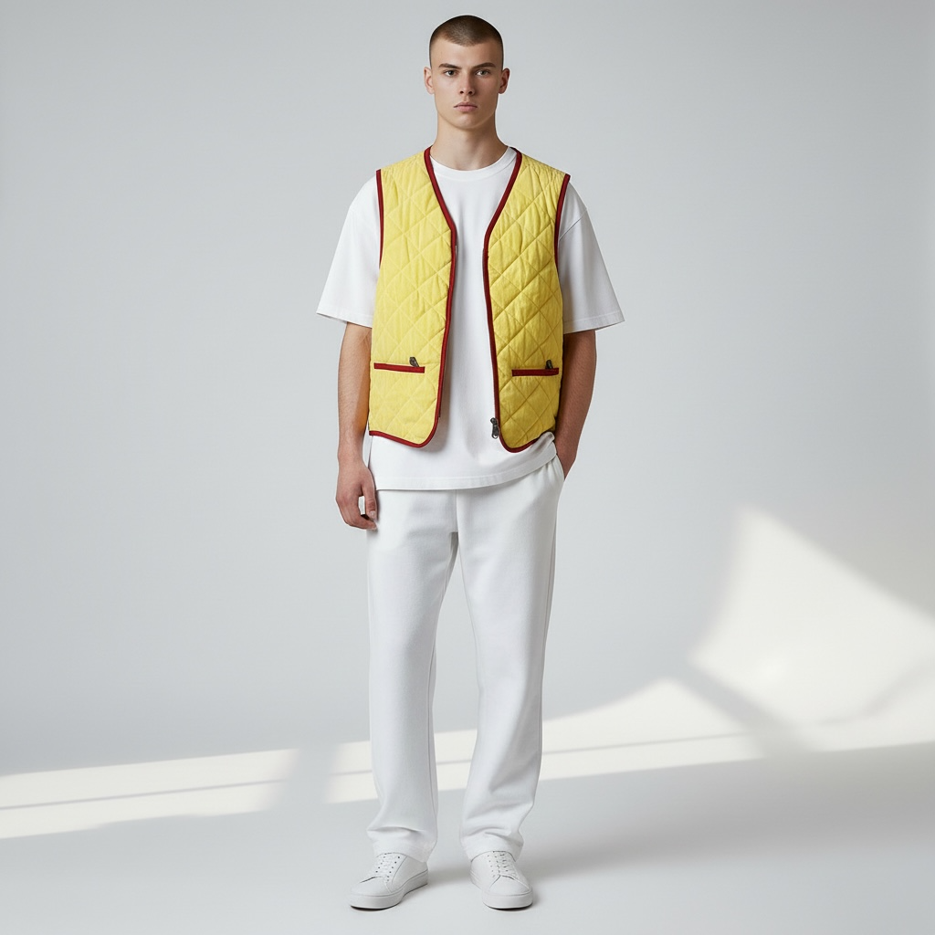 Gilet Trapuntato Hermès da Uomo - Taglia 48