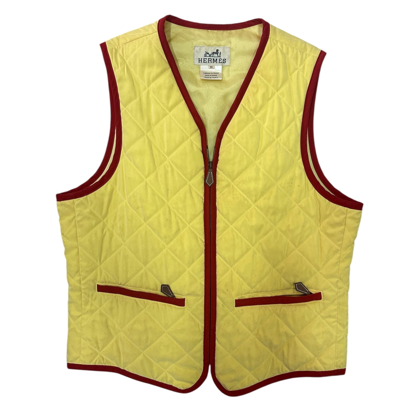 Gilet Trapuntato Hermès da Uomo - Taglia 48