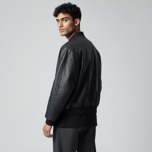 Bomber in Pelle Honda Originale - Taglia L