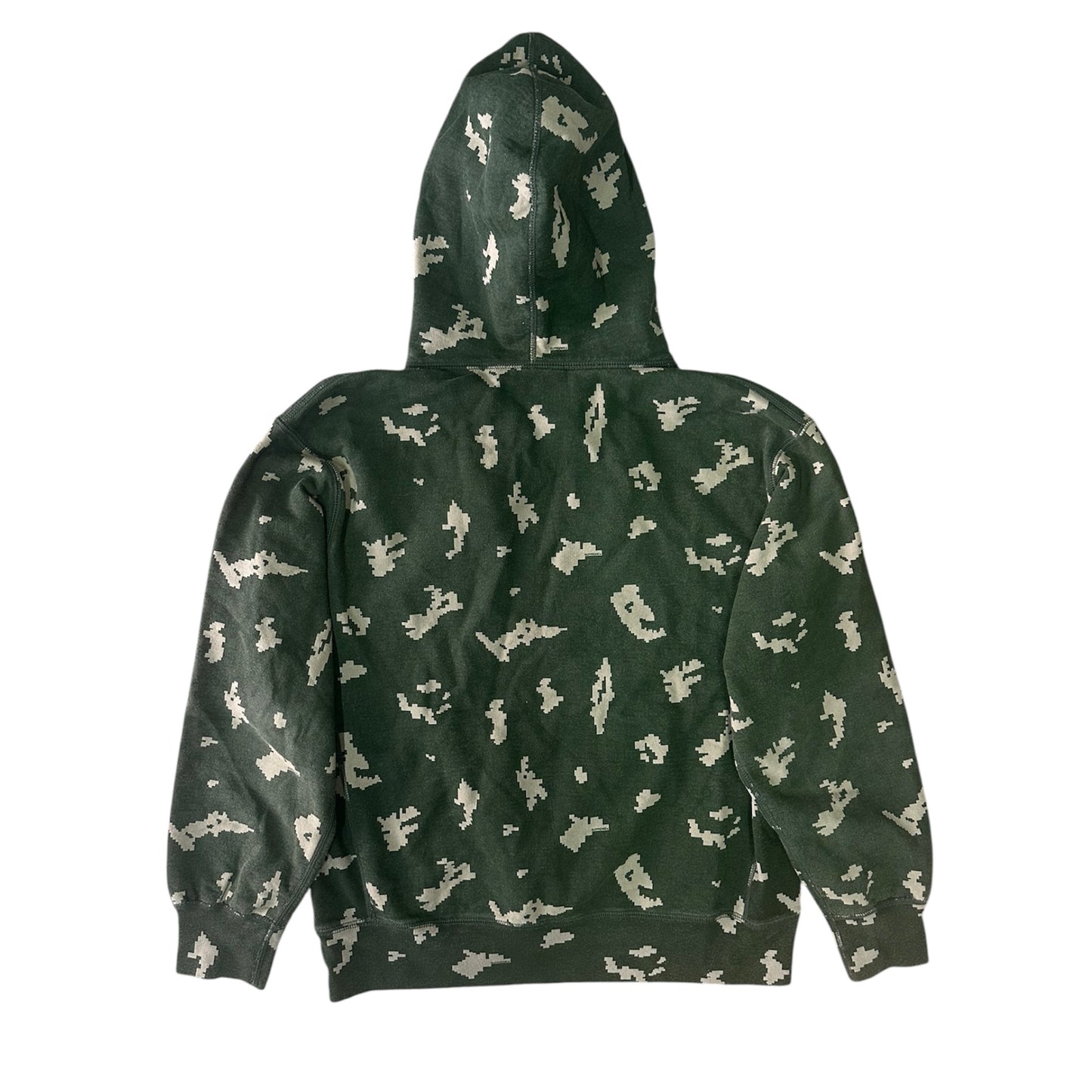 Felpa con Cappuccio Supreme Box Logo Camo Digitale Size L