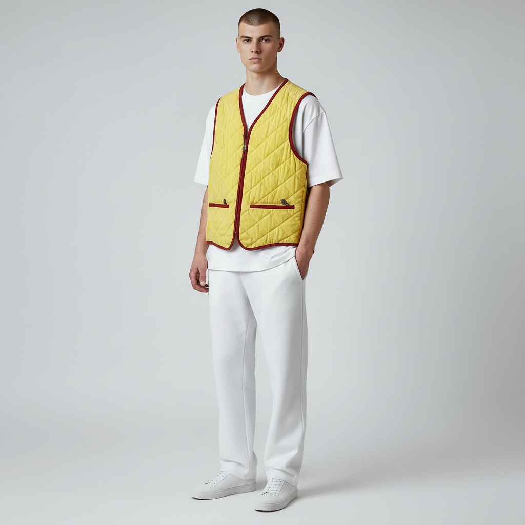Gilet Trapuntato Hermès da Uomo - Taglia 48