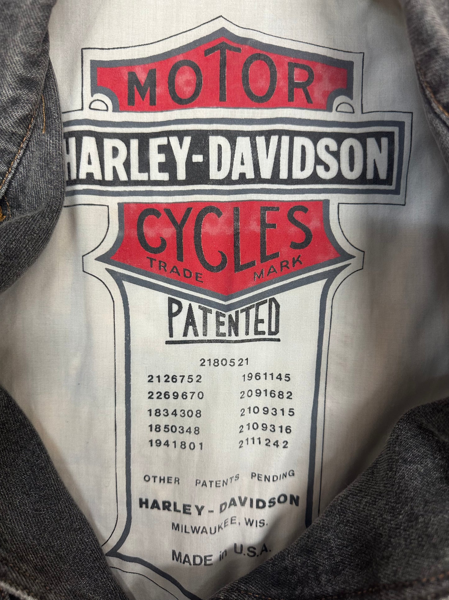 Giacca Harley-Davidson da Donna in Denim Scuro - Stile Iconico e Ribelle Size S